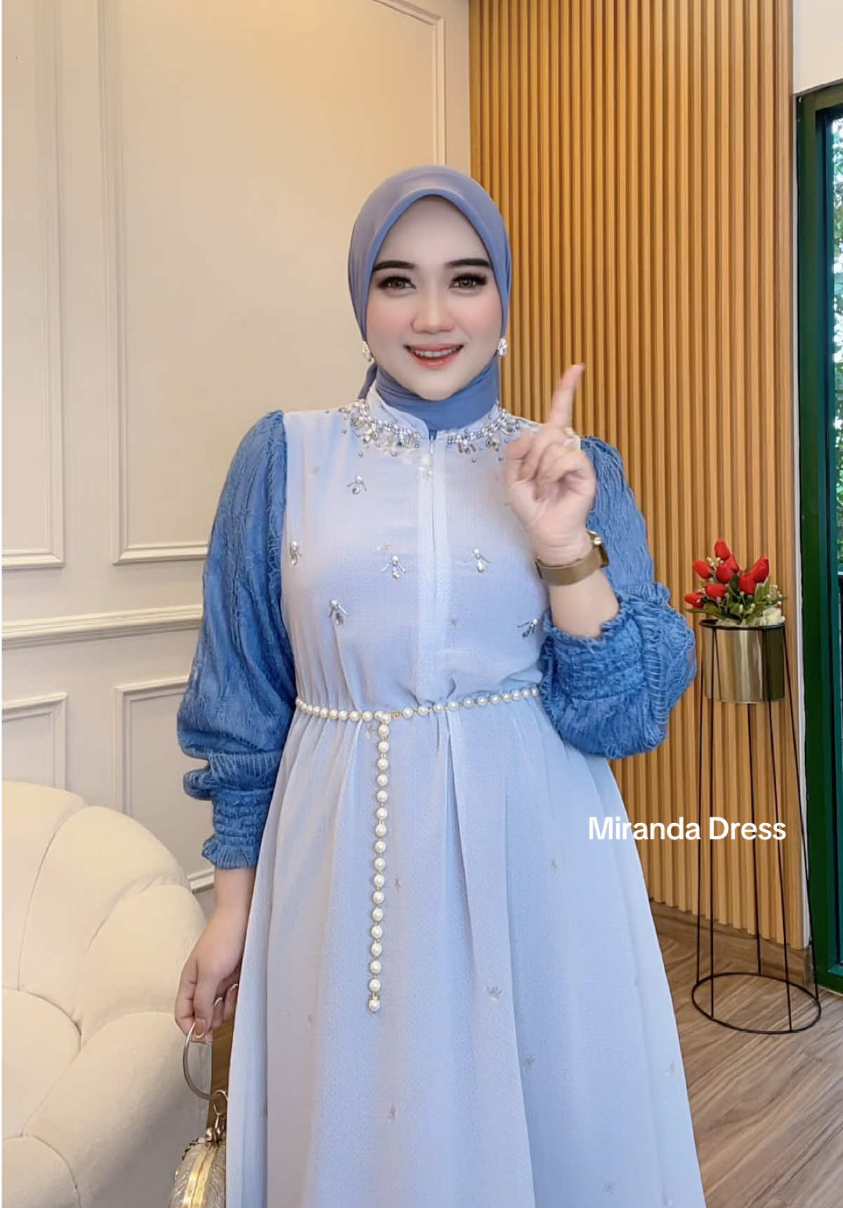 Cantikkk sekali 🥰 #gamis #gamiscantik #gamislebaran #viralvideo #bajumurah 