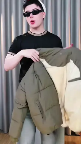 Áo Khoác Phao Lót Lông Cừu #aokhoac #aokhoacnam #aophaonam #aokhoacphao #muataitiktok 