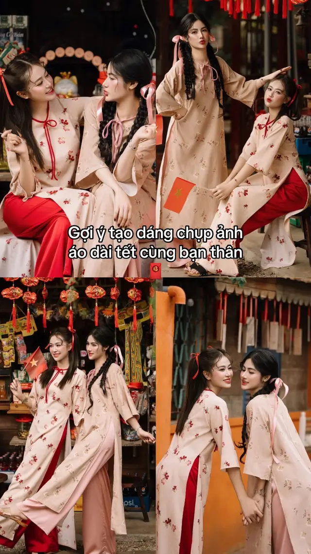 Mang tết tới đây #taodang #chupanh #aodaitet 