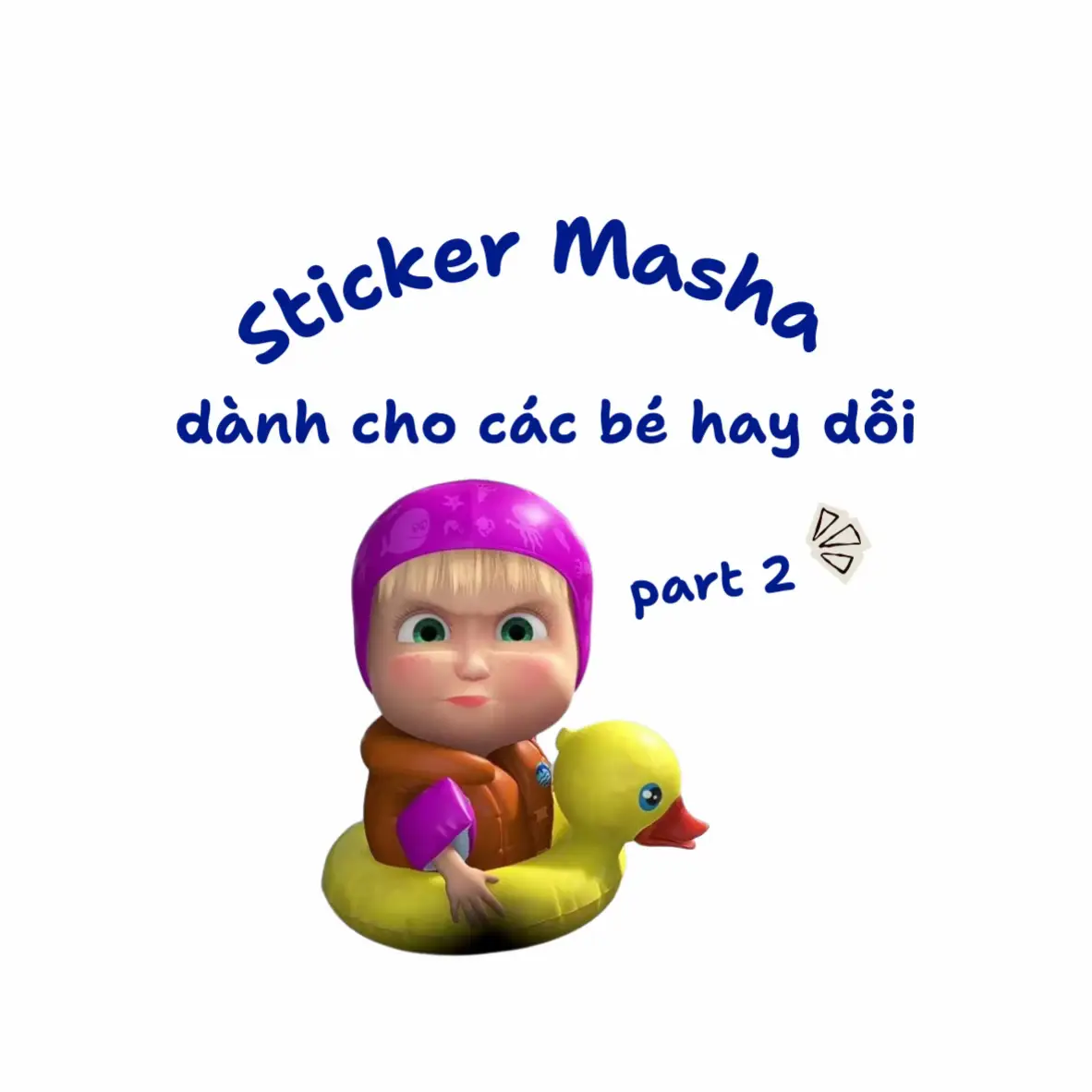 #xuhuong #sticker #masha #fyp 