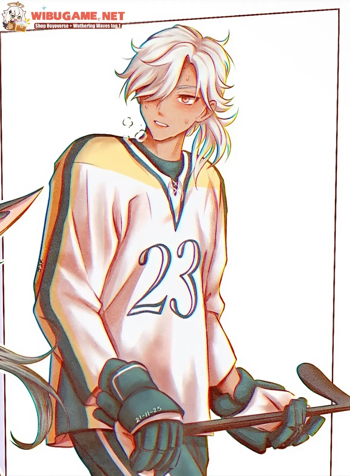 🏑⛸️. Artist:@Jsk957 #GenshinImpact #wibugame #akami233  #xh #xhhhhhhhhhhhhhhhhhhhhhhh 