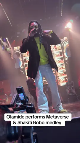 Olamide performs Metaverse & Shakiti Bobo medley at his sold out show in London #baddo #uk #fyp #foryou #afrobeats