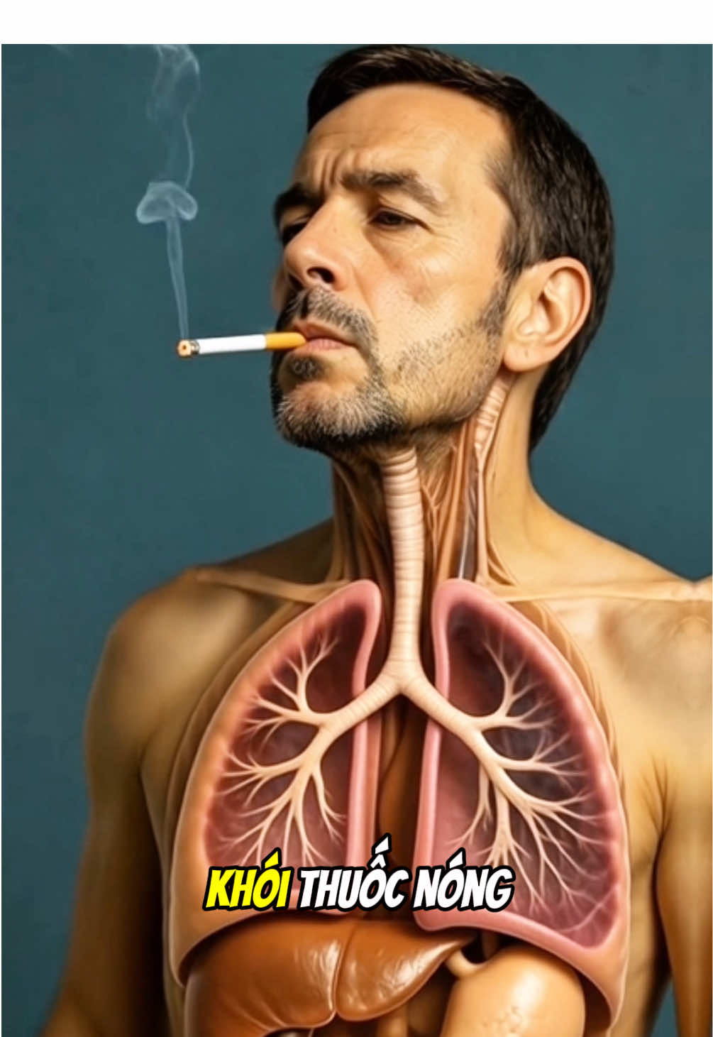 Bạn có biết tác hại khi bạn hút một điếu thuốc 👍 #thuocla #hutthuoc #ungthuphoi #healthy #xuhuongtiktok 