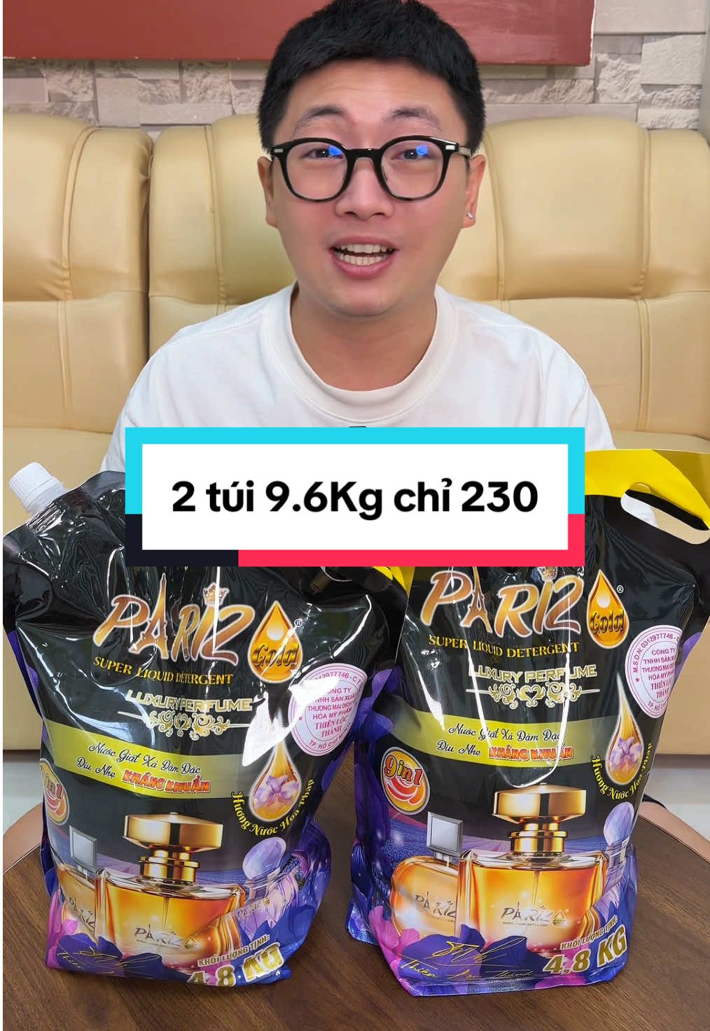 Nước giặt xả Pariz dòng mới cải tiến đậm đặc thơm xỉu mấy chị ơi #nuocgiat #nuocgiatxa #nuocgiatpariz 