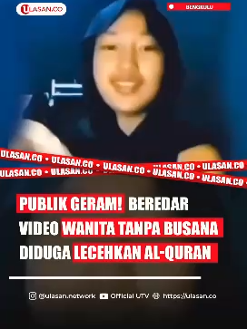 Sebuah video seorang wanita yang diduga melakukan penistaan agama viral di media sosial dan memicu kemarahan publik.  Dalam rekaman tersebut, wanita itu tampak memegang Al-Qur'an dan melakukan tindakan yang dianggap merendahkan kitab suci umat Muslim, disertai ucapan bernada hinaan.  Aksi tersebut langsung menuai kecaman dari berbagai kalangan karena dianggap sangat sensitif dan melukai perasaan umat beragama. Hingga kini, identitas pelaku maupun lokasi kejadian belum dapat dipastikan, sehingga menimbulkan spekulasi luas di masyarakat. Meski video telah tersebar di berbagai platform, pihak kepolisian belum mengeluarkan pernyataan resmi terkait penanganan kasus tersebut. Publik pun mendesak penegak hukum untuk segera menelusuri dan menindak tegas pelaku jika terbukti melakukan pelanggaran. #beritaterkini #beritaupdate #beritatiktok #berita #beritaviral #ulasan #update #UlasanNetwork #viralvideo #fypp #fypppppppppppppp #viral #fyppppppppppppppppppppppp #bengkulu