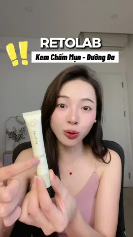 Kem chấm và hỗ trợ giảm mụn se cồi lại nhanh mà không khô da của Retolab nha #retolab #chammunretolab #sachmun #exospotless #chuankhoahoc 