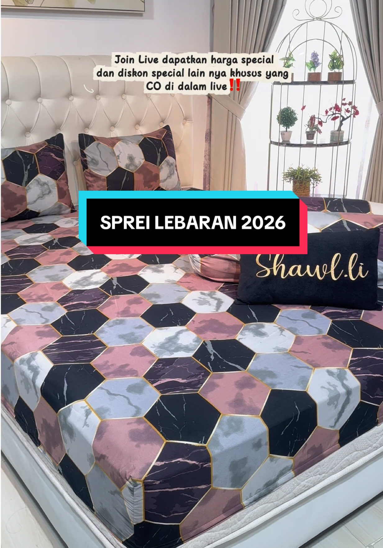 Jangan lupa mulai di cicil beli hampers lebaran ya sayangg🫶🏻 #sprei #sprai #spreiaesthetic #ramadhan2026🕌☪️ #lebaran2026 