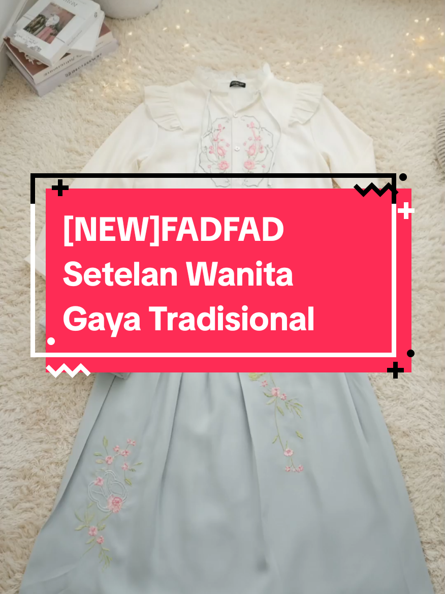 [NEW]FADFAD Setelan Wanita Gaya Tradisional. #setelanwanita #oneset #chinastyle #chinafashion 