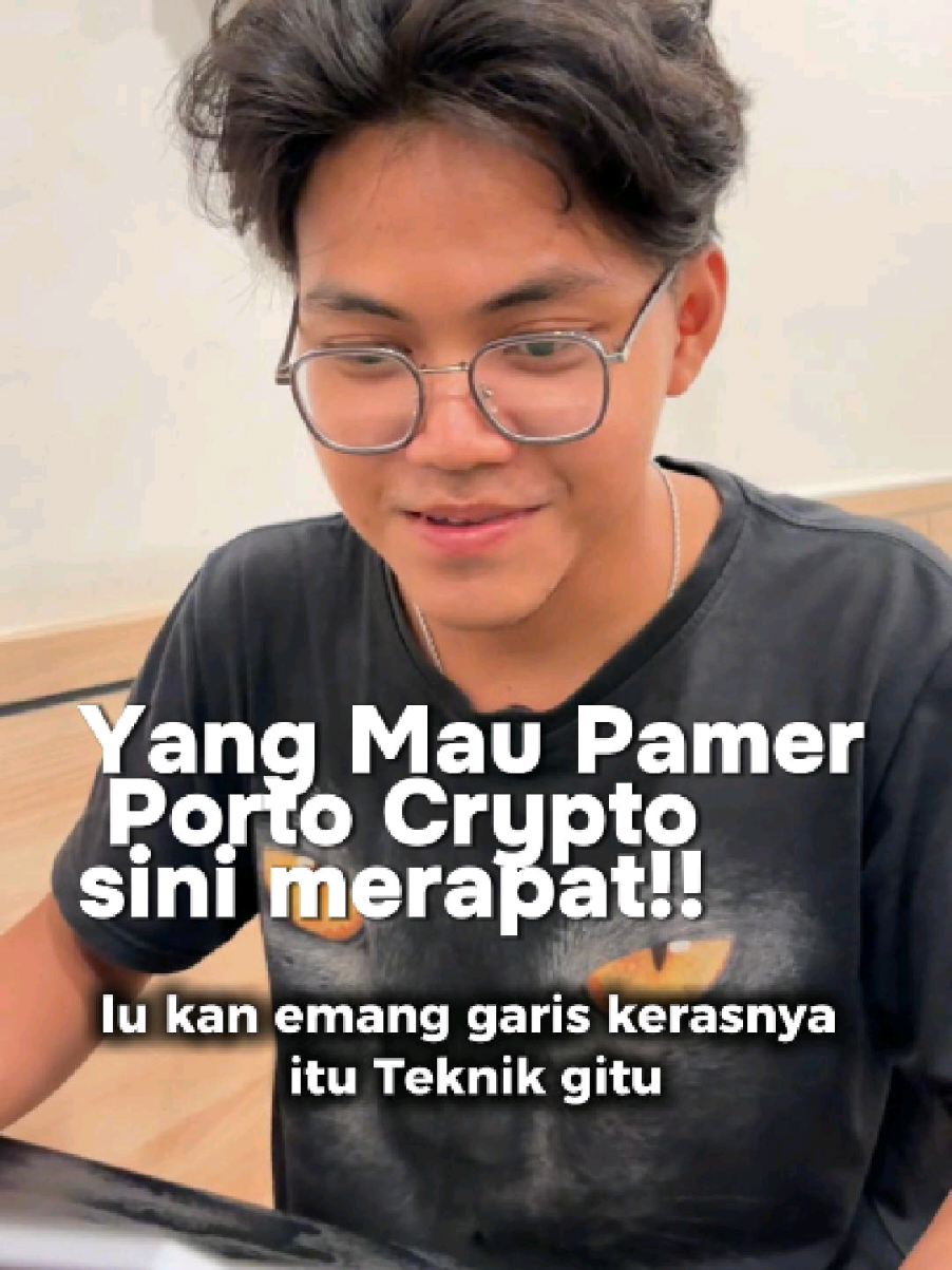 sini lo yang mau pamer porto crypto #blackbox #coding #crypto #informatika #teknik 