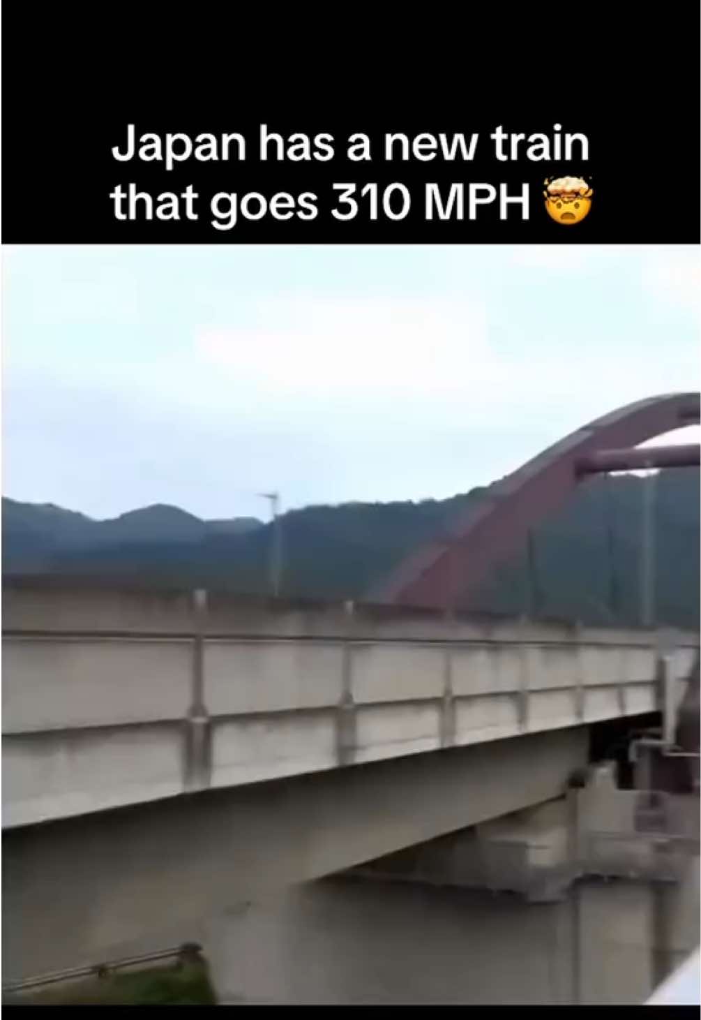 Would you ride this train? 😳 #wow #train #fast #japan #speed (h/t metaminutes/IG)