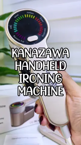 Ironing made easy with Kanazawa Handheld Ironing Machine! 😍💯 Compact and portable, perfect for travels! #kanazawa #handheldiron #steamer #iron #plantsa 
