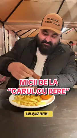 Am fost în Centrul Vechi la Caru cu Bere să vedem cum sunt micii. #makemicigreatagain #mici #mănâncmici #lamici #mititei 