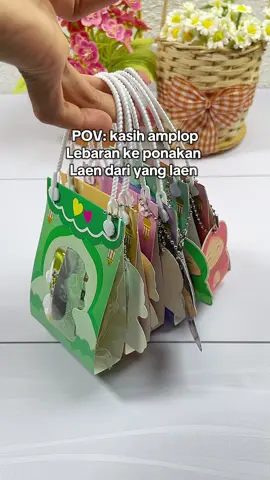Amplop Lebaran 2026 buat ponakan pakai hampers mini.  #hampersmini #hampersanak #amploplebaran2026 #amploplebaranunik #hamperslebaran 
