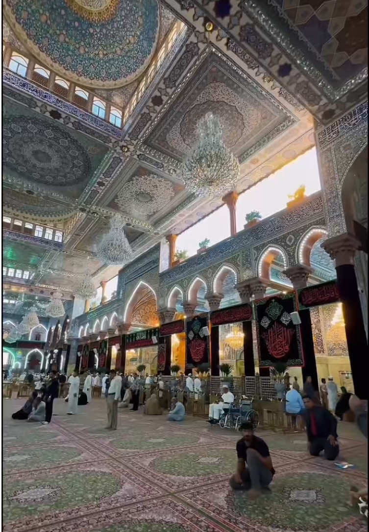 زيارة الزهراء سلام الله عليها #العتبة_العباسية_المقدسة #أجر_الرسالة #زيارة #الزهراء #يافاطمة      