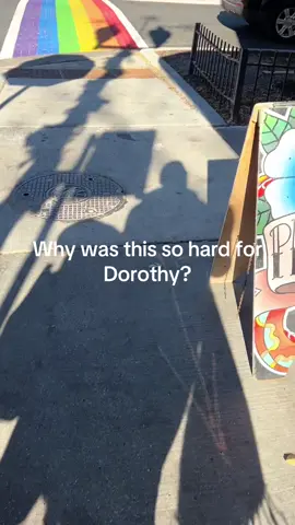 Glinda told you and you veered off. #wickedforgood #dorothy #yellowbrickroad 