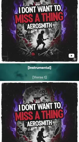 I Don't Want to miss a thing by Aerosmith (Post-Hardcore / Emo Punk Rock Cover)#FYP #ForYou #ForYouPage #ViralCover #tiktokmusic #MusicVideo #LyricVid