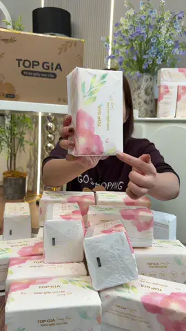 Khăn giấy lụa topgia dòng cao cấp  #giayantopgia #giayancaocap 