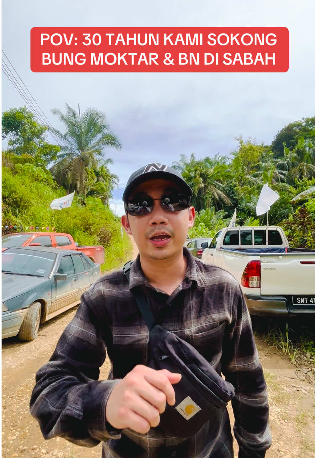 Kasian rakyat di Kinabatangan otok arung 😭😭😭 #bungmoktar #bn #grsph #warisanpn 