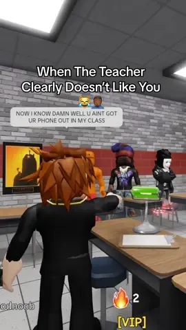 Maneeee I hate teachers like these 😑! ft. @Demon and friends whose tags idk  (credit: @LoudMouth!)  #cc #robloxfyp #xyzbca #blowthisup #fias 