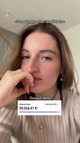 20k grâce à tiktok , j'en ai rien a faire d'être gênante 😅 #mrr #digitalmarketing 