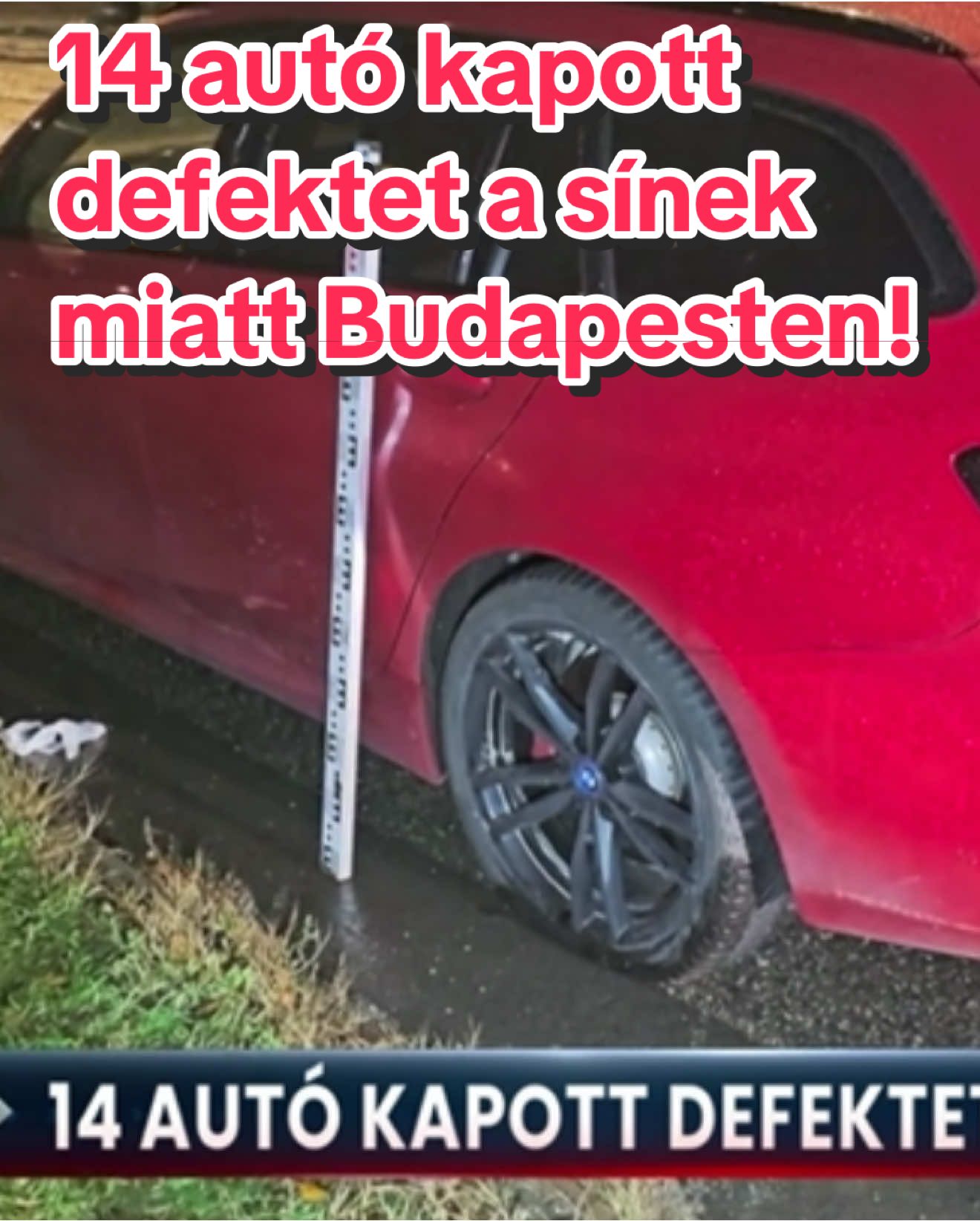 😮14 autó kapott defektet, miután egymás után áthajtottak a villamos síneken Budapesten, a Könyves Kálmán körúton😮A sínek mellett kitöredezett az aszfalt, ezért kiálltak és szétvágták a gumiabroncsokat‼️Több százezer forintos kárt okoztak, de van olyan tulajdonos, akinél akár az egymillió forintot is elérheti a javítási költség😮A BKV elismerte a hibát és kártérítést fizet az autósoknak…👀 #foryou #fyp #hungary #news #nekedbelegyen 