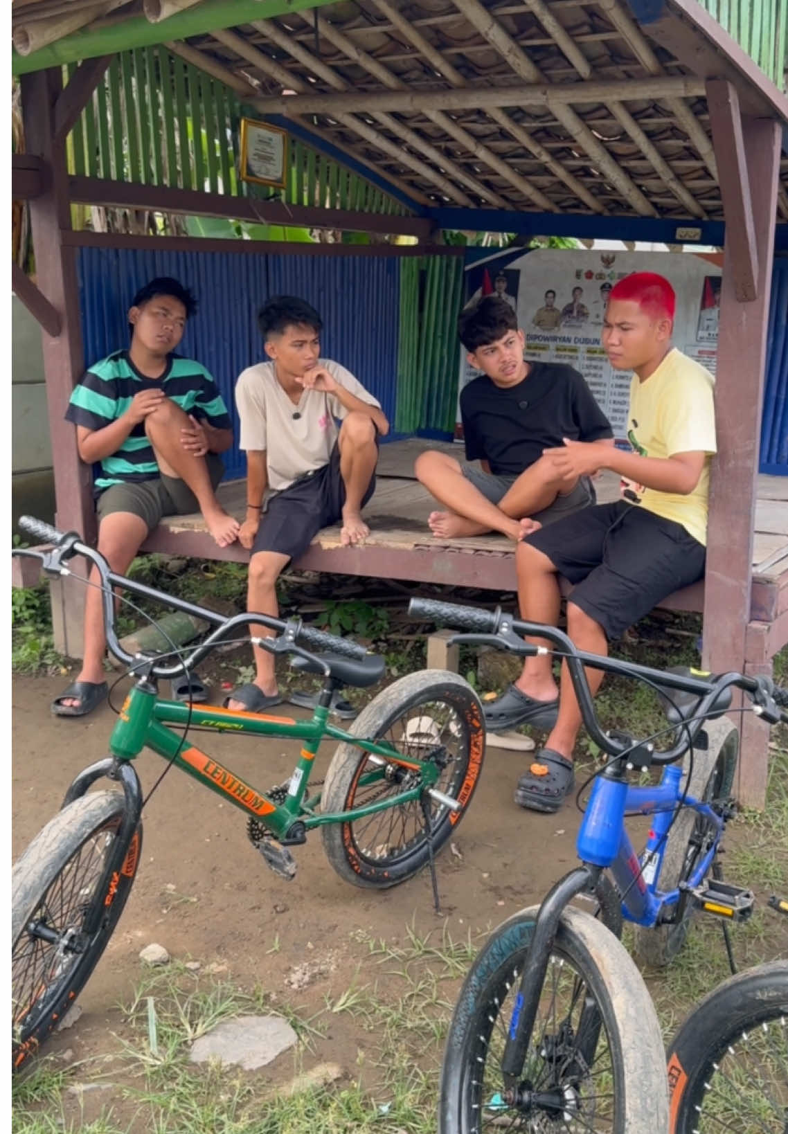 Kalian waktu bocil punya temen yang gapunya sepeda sendiri ga si #fyp #ceritakita #tipetipeomped #sketsakomedi 