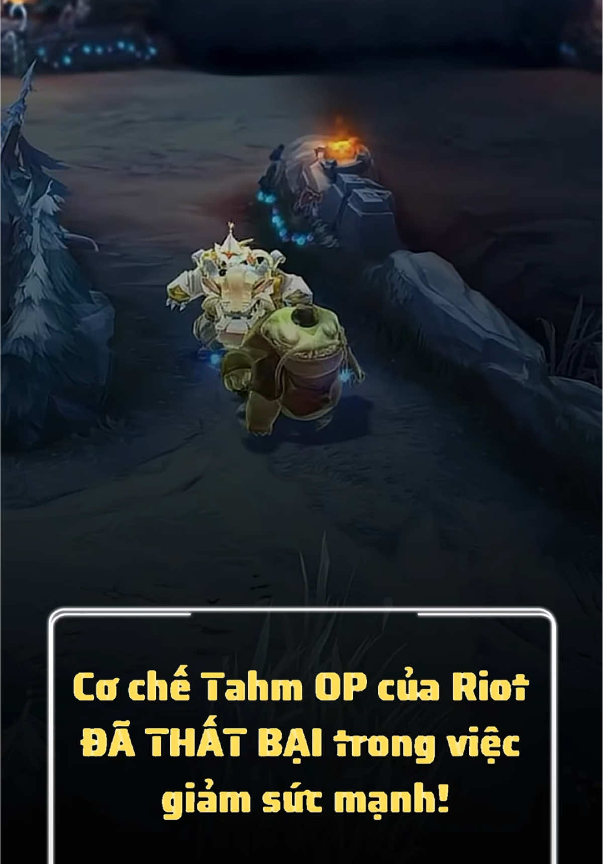 Cơ chế Tahm OP của Riot ĐÃ THẤT BẠI trong việc giảm sức mạnh! #lienminhhuyenthoai #fyp #lol #foryou #xuhuong 