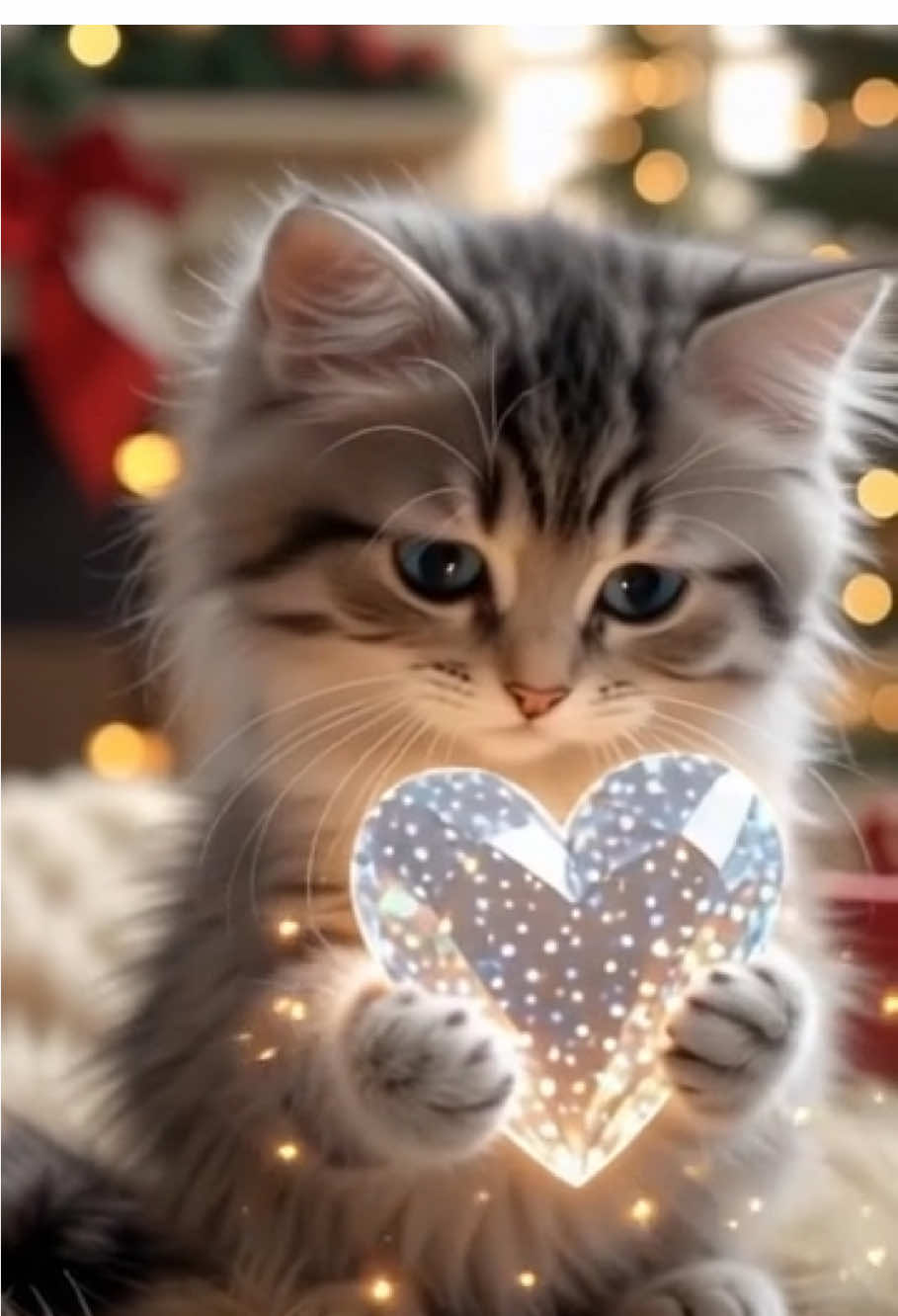 🥰My heart beats in time with yours💖✨#cutenessgenerator #foryou #trending #cat #tiktok 