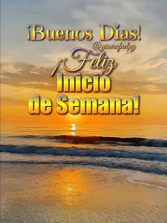 Buenos días! Feliz Inicio de Semana! #frases #bonitas #parati #dios #creatorsearchinsights 
