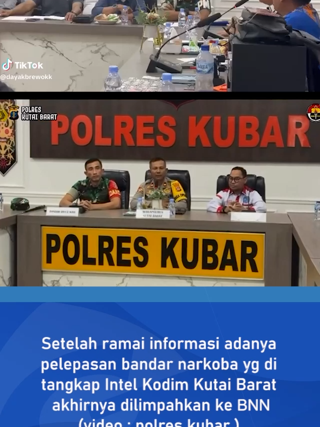BANDAR NARKOBA DITANGKAP INTEL KODIM DILEPAS POLRES, SAAT INI DILIMPAHKAN KE BNN