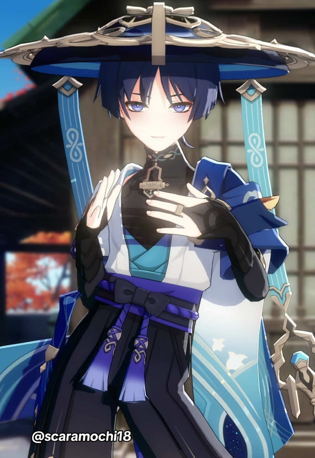 Chanel モーション: Bersekikun #GenshinImpact #genshinmmd  #wanderer #scaramouche #hoyocreators