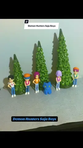 6-piece Demon Hunters Saja Boys #demonhunterskpop #sajaboys #demonhunterschristmastoys #blackfridaydeals #kpop