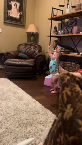My Grandbaby praising the Lord. #Matthew 19:14 #praise #fypage  #babysoftiktok #trendingvideo 