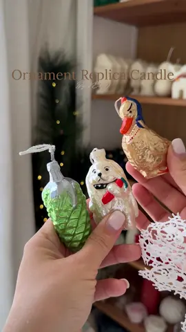 ✨ Ornament Replica Candle ✨ Step back into the magic of childhood with our hand-painted candles, lovingly crafted as miniature replicas of classic Christmas tree ornaments. 🎄 Each candle tells a story — hang it on your tree to bring charm and nostalgia, or light it to fill your home with a warm, festive glow. Perfect for creating those little moments of holiday wonder. ✨ • Single candle: 49 AED • Set of 3 candles: 99 AED Limited edition — only a few available, so bring the magic home while you can! #christmas #christmasdecor #christmasgift #dubaichristmas #christmastime 