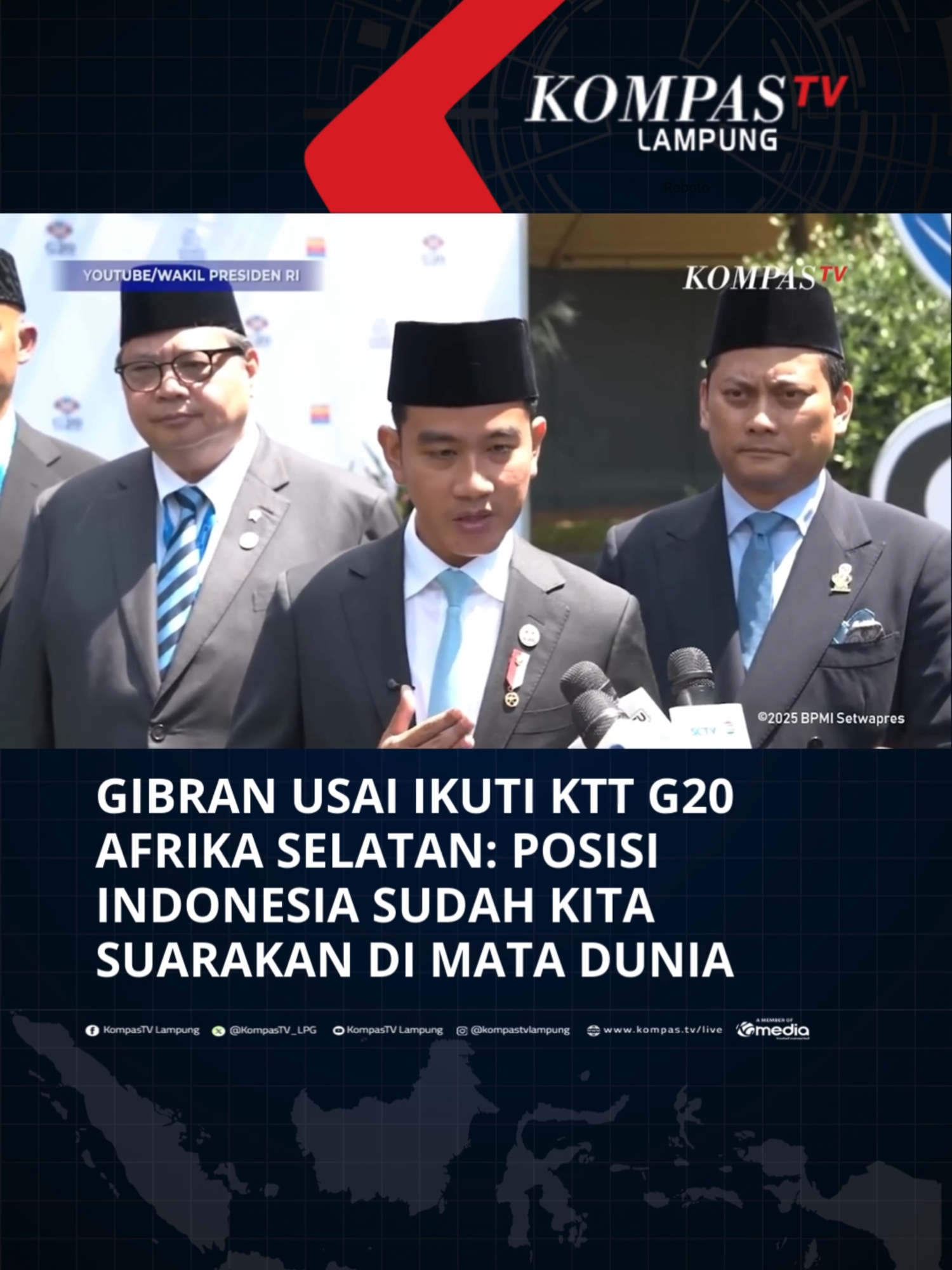 Wapres Gibran usai Ikuti KTT G20 Afrika Selatan: Posisi Indonesia Sudah Kita Suarakan di Mata Dunia #gibran #wapres #gibranrakabuming #ktt