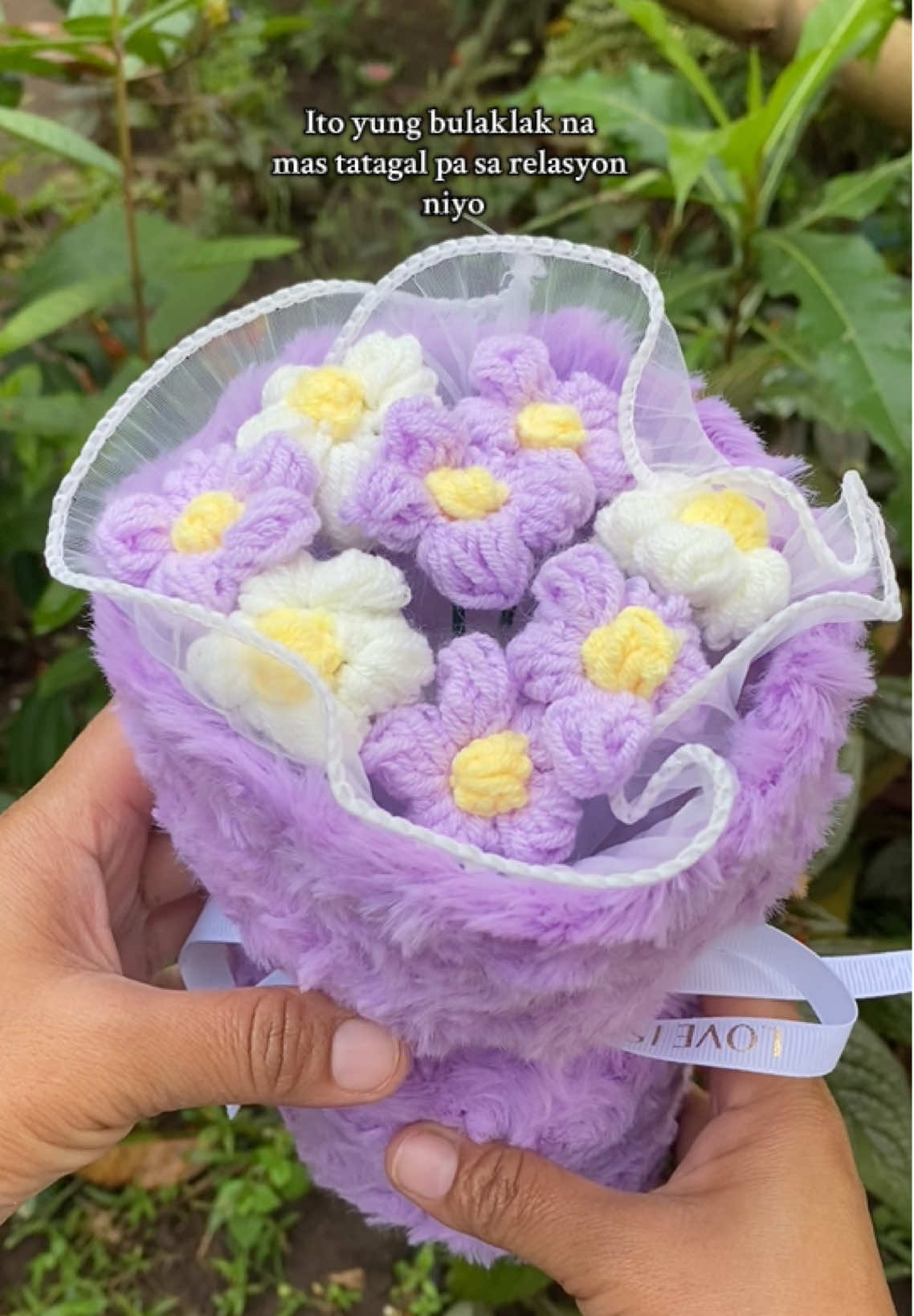 Knitted flowers boquet #crochet#flowerboquet#boquet #valentinesgift #flowers