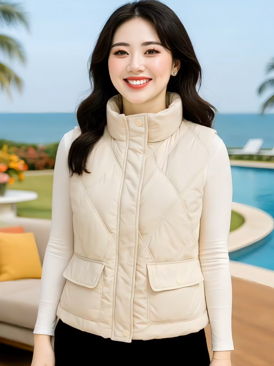 ✨Chiếc gile phao khiến chị em mặc lên gọn người nhìn sang tức thì✨ #AoGileDep #GilePhaoTranTram #PhongCachThuDong #LenDangGon #ThoiTrangNu2025  @Hà Minh Phương @Hà Minh Phương @Hà Minh Phương 