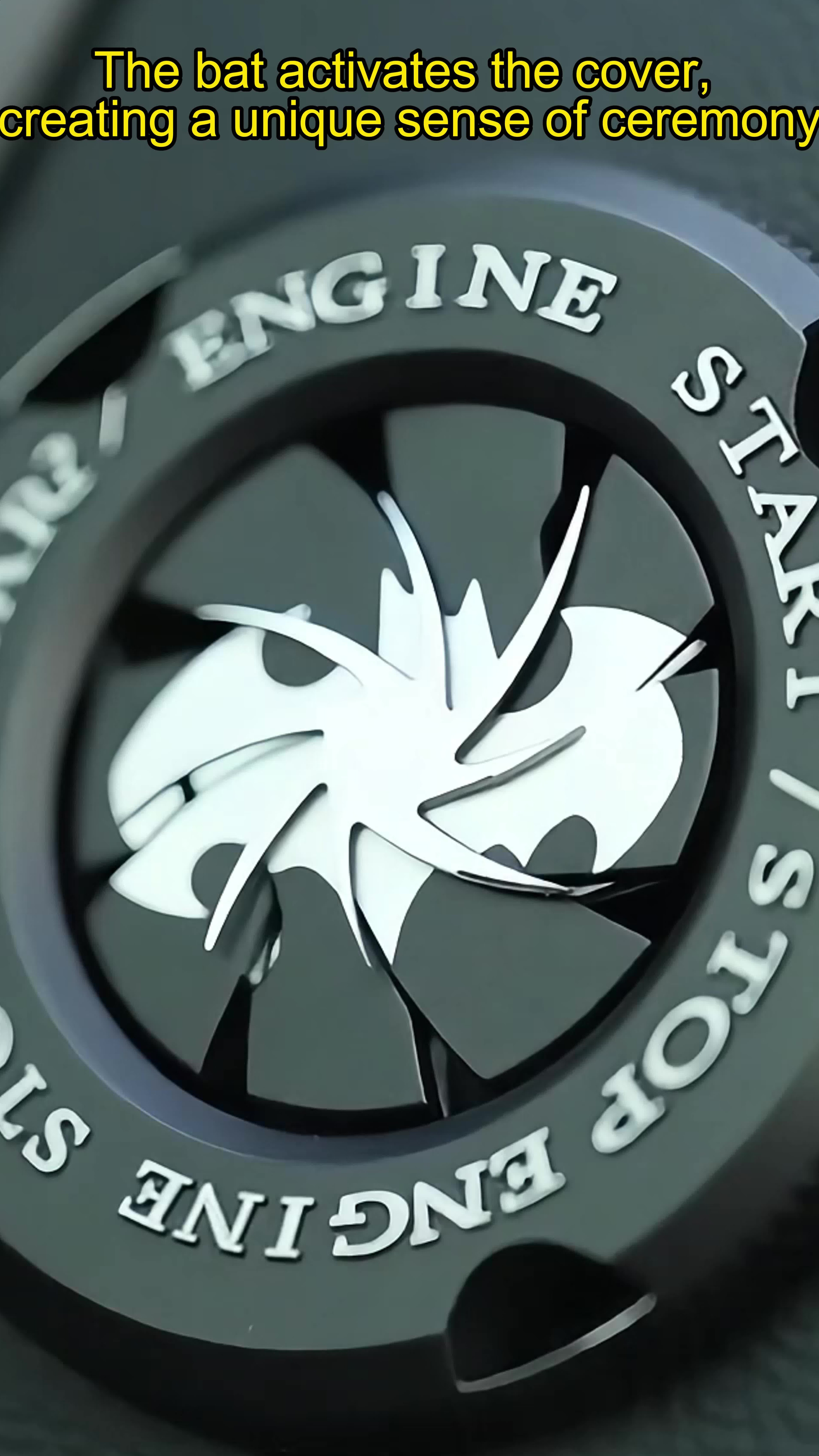 Bat Engine Start Stop Button Cover, Rotary Car Push Start Button Cover Interior Accessories, Anti Scratch Universal Button Protective DIY Decoration, Gift for Men (Bat Black) #truckaccessories #carproducts #seatcovers #garageessential #caraccessorymusthave #mechanicmusthave #caraccessory #automobileaccessories #customcaraccessories #automotivetools