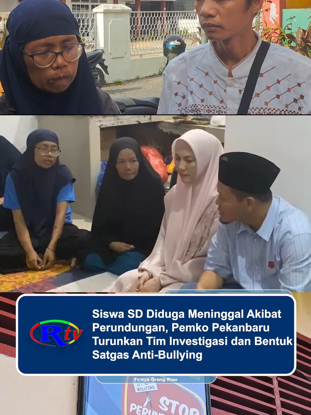 Siswa SD Diduga Meninggal Akibat Perundungan, Pemko Pekanbaru Turunkan Tim Investigasi dan Bentuk Satgas Anti-Bullying #stopbullying #kotapekanbaru