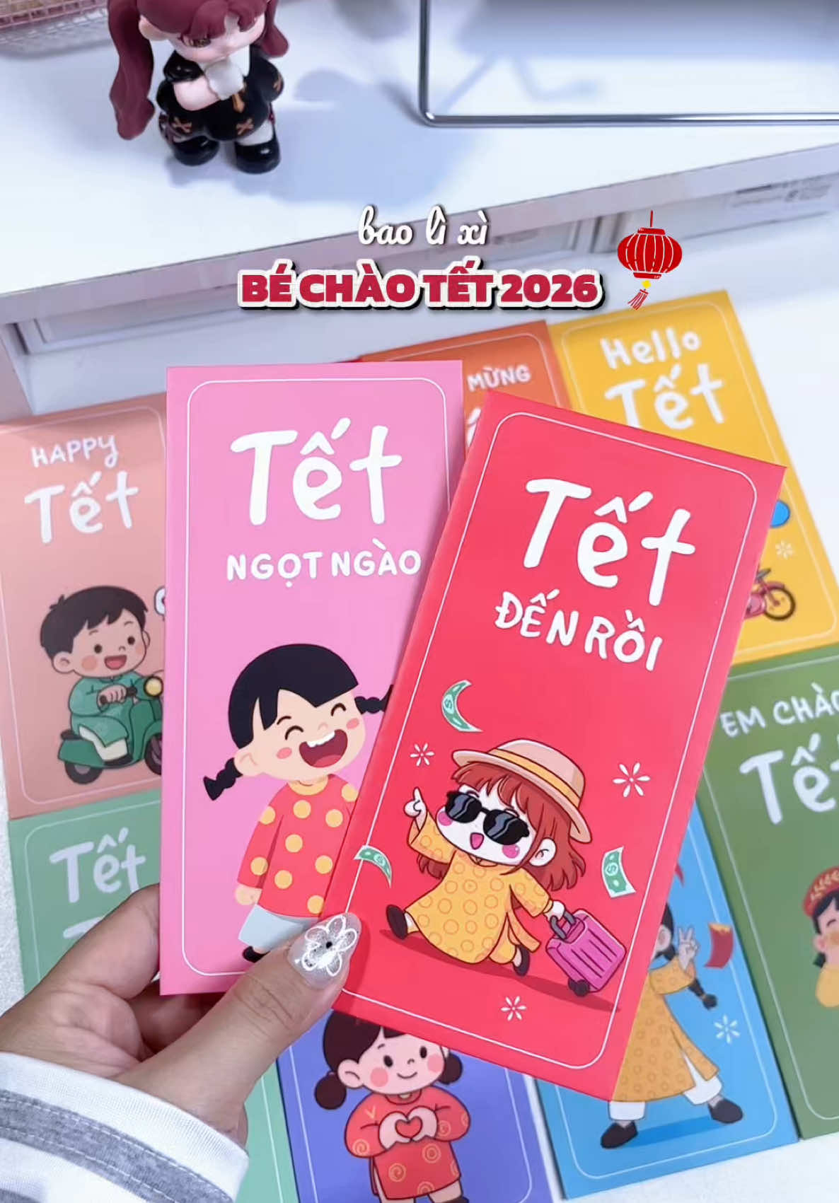 Bao lì xì Bé chào tết 2026 🧧❤️ #baolixi #baolixitet #tet2026 #baolixidep #xuhuong 