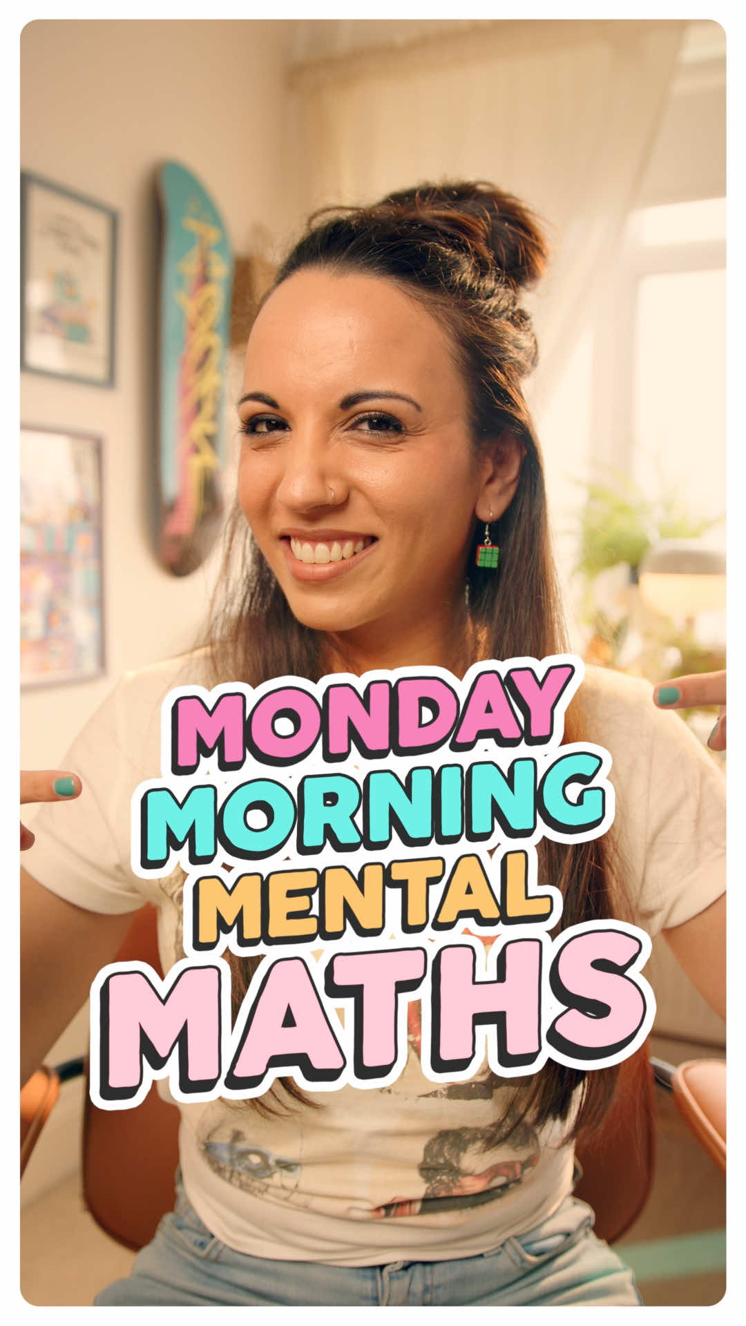 When it comes to multiplication, 15 is a friend 🥰 We just add on an extra half of our number then multiply by 10: e.g. 12x15 ✨We can do 12+6 (that’s half of 12) to give 18. ✨Then multiply by 10 to give 180 😎. What about the odds? Same thing but we’ll have to deal with a decimal: e.g. 13x15 We do 13+6.5 to give 19.5 then multiply by 10 to give 195 🤓. 👉For more great multiplication tips, check out our fantastic Times Tables book. It’s fun, fully illustrated and it’ll help you to conquer the times tables without the tears. Find it on our website or comment TABLES for a link to purchase. “If I could give more than 5 stars, I would! My kid is actually picking up this book on his own to practice for his multiplication tests in 3rd grade.” ⭐️⭐️⭐️⭐️⭐️ “My daughter struggled for so long but this helped her to learn multiplication in a way that is best for her.” ⭐️⭐️⭐️⭐️⭐️ “My kids loved these, funny, colorful, engaging. Thanks for bringing a much needed breath of fresh air to a stale subject! Just going to show that maths taught with passion can stimulate a love of learning. It’s a gift to our kids” ⭐️⭐️⭐️⭐️⭐️ “Is helping my daughter massively with her maths” ⭐️⭐️⭐️⭐️⭐️ ➕ ➖ ✖️ ➗ #multiplication #mondaymorningmentalmaths #mentalmath #braintraining #mathstrick 