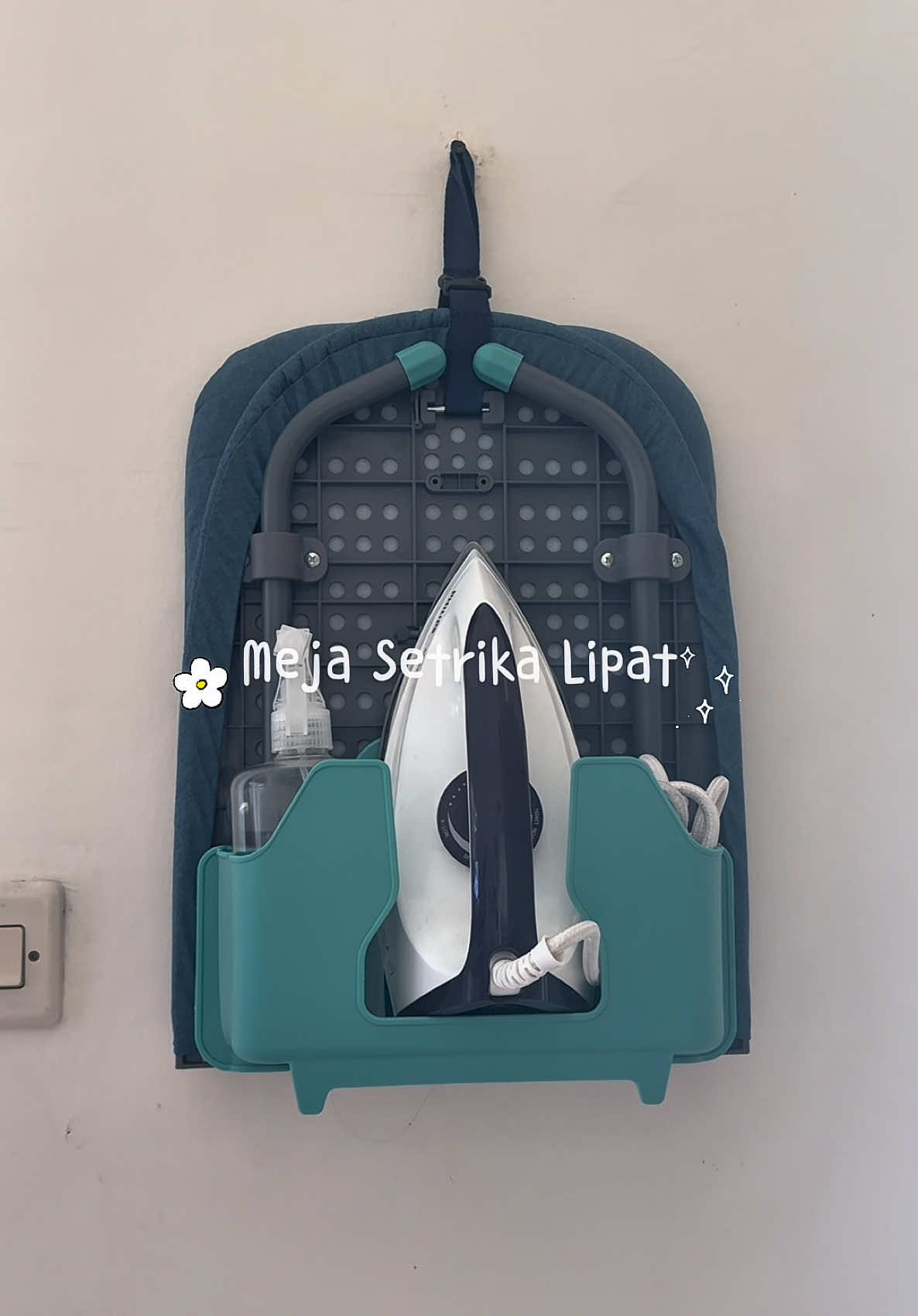 MasyaAllah, yang biasanya ada RT sekarang harus mandiri, bukan apa tapi belum nemu yang cocok. Bismillah nikmati🤍 #mejasetrikalipat #alassetrika #alassetrikabusa 