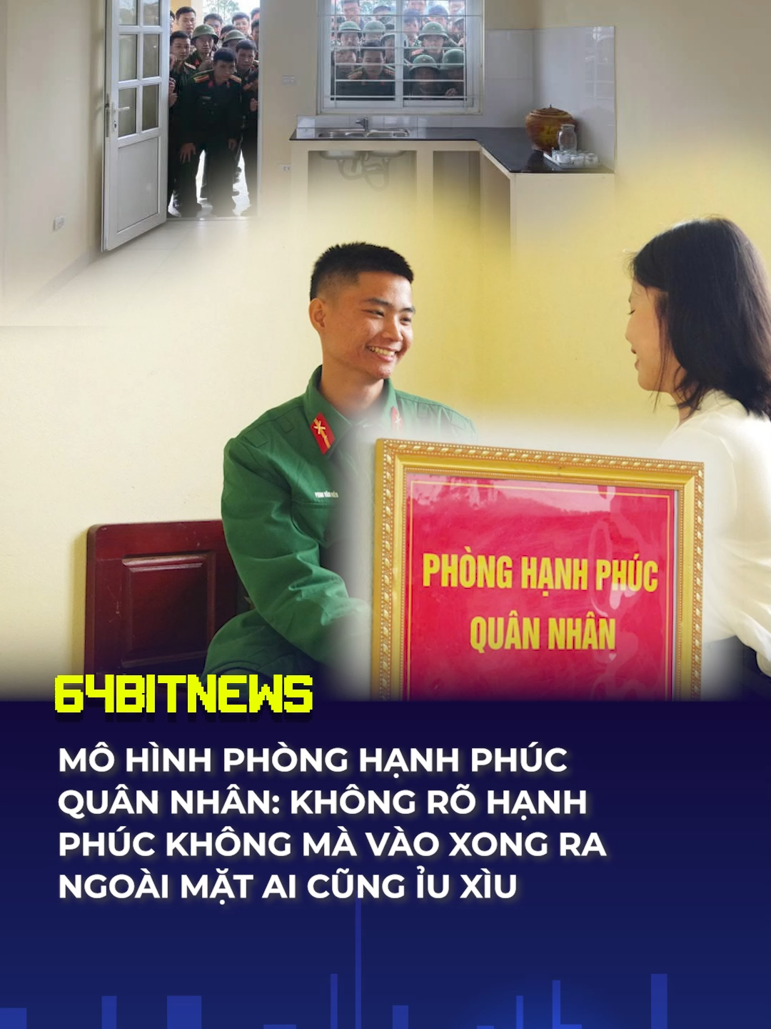 THẾ NÀY THÌ AN TÂM ĐI LÍNH RỒI CÁC ĐỒNG CHÍ ƠI #64bitmedia #64bitnews #tintuc #tinhot #giaitri #tiktokews