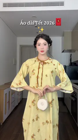 Áo dài Tết 2026- Áo dài Tử Kỳ #tet2026 #reviewlamdep #aodai2026 #aodaivietnam #aodai 
