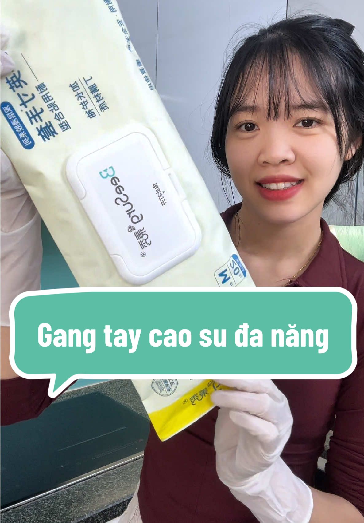 Gang tay cao su đa năng rửa bát nấu ăn giặt đồ, không hôi tay, có thể tái sử dụng #gangtaynhabep #gangtaycaosu #gangtaycaosunhabep #gangtaycaosudanang #hanhmet7review 