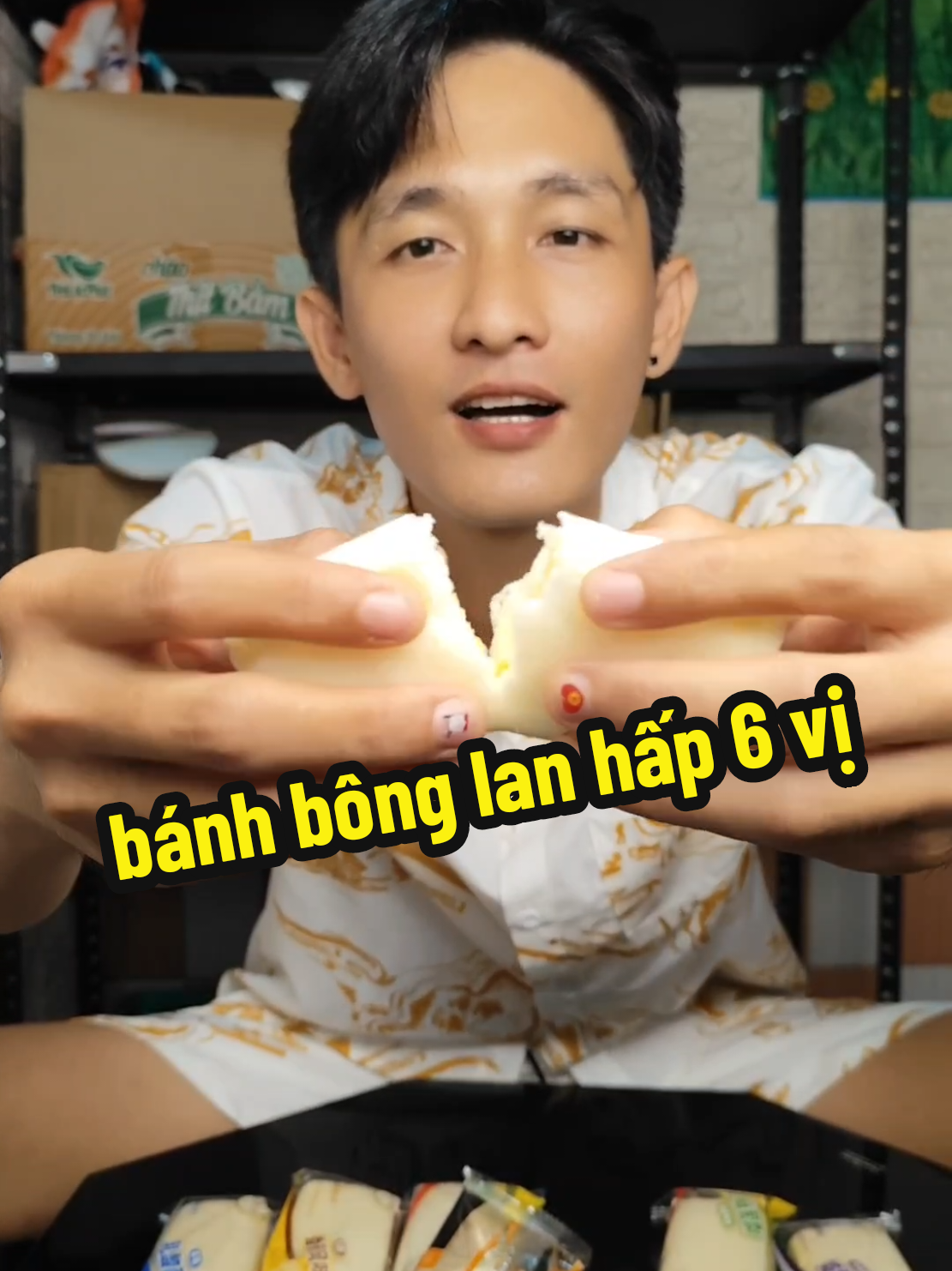 bánh bông lan hấp 6 vị  #banhbonglanhap #banh #review #xuhuong #hieutamtv @Hiếu Tâm TV @Hiếu Tâm TV 