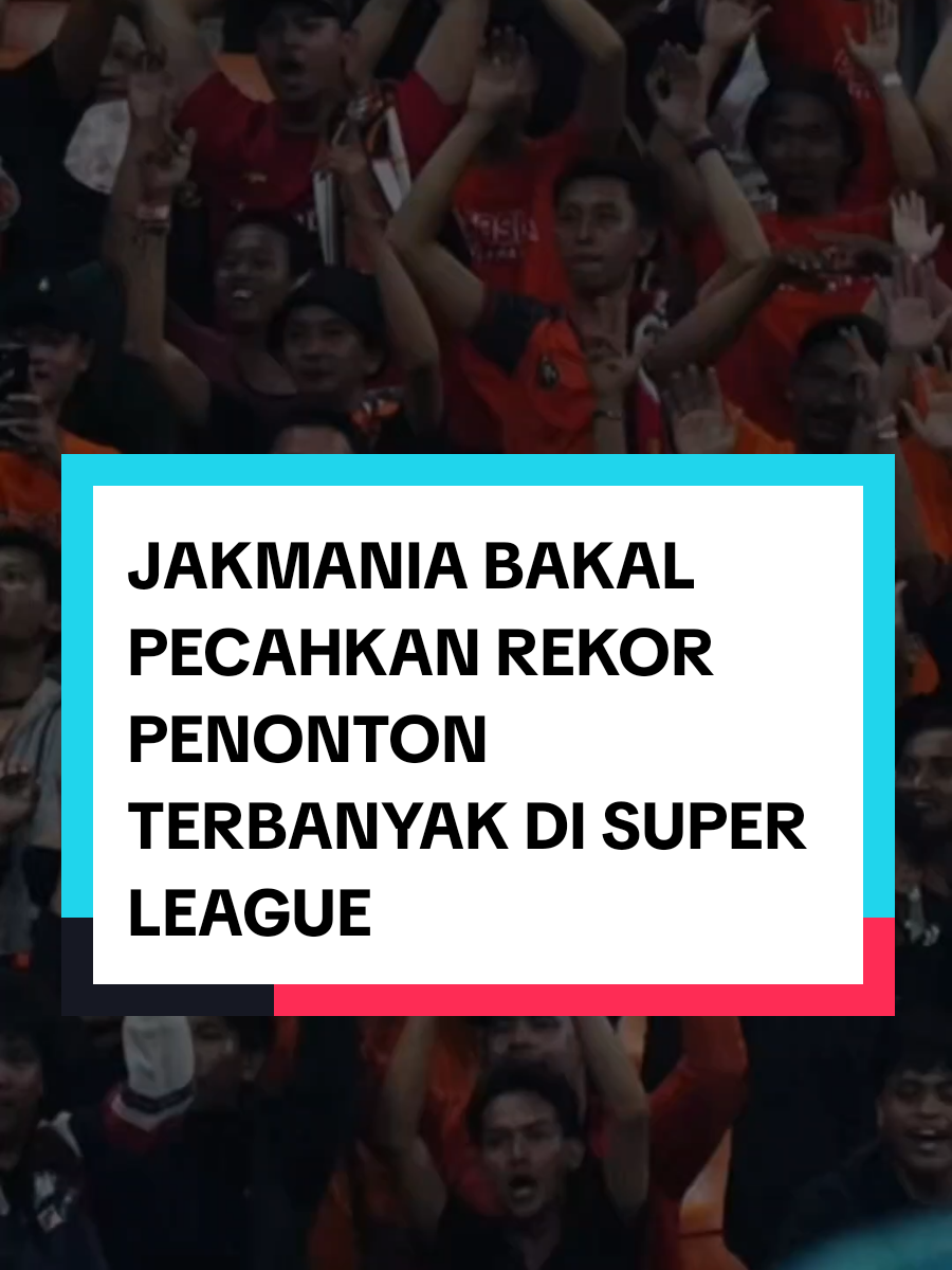 Persija Jakarta dan The Jakmania berpotensi memecahkan rekor jumlah penonton terbanyak di Super League 2025/2026 saat Persija menjamu PSIM, Jumat (28/11)🧡 Udah amanin tiketnya belum, Jak? #bolaskorcom #persija #thejakmania 