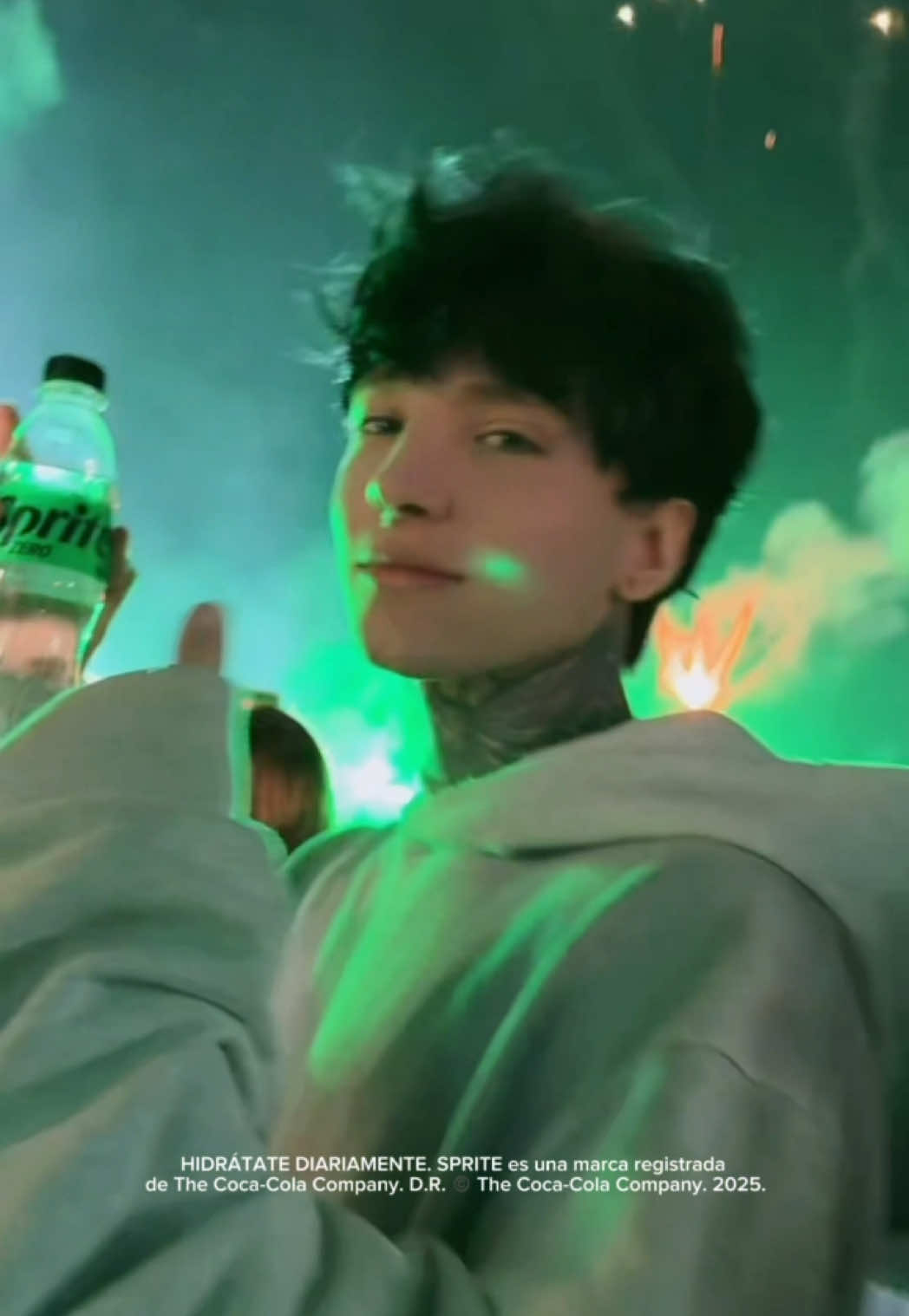 Sprite en el Coca-Cola Flow fest siempre es buena idea 💚 #SpriteFlowFest25 #RefrescateConSprite #CocaColaFlowFest25 #Publicidad