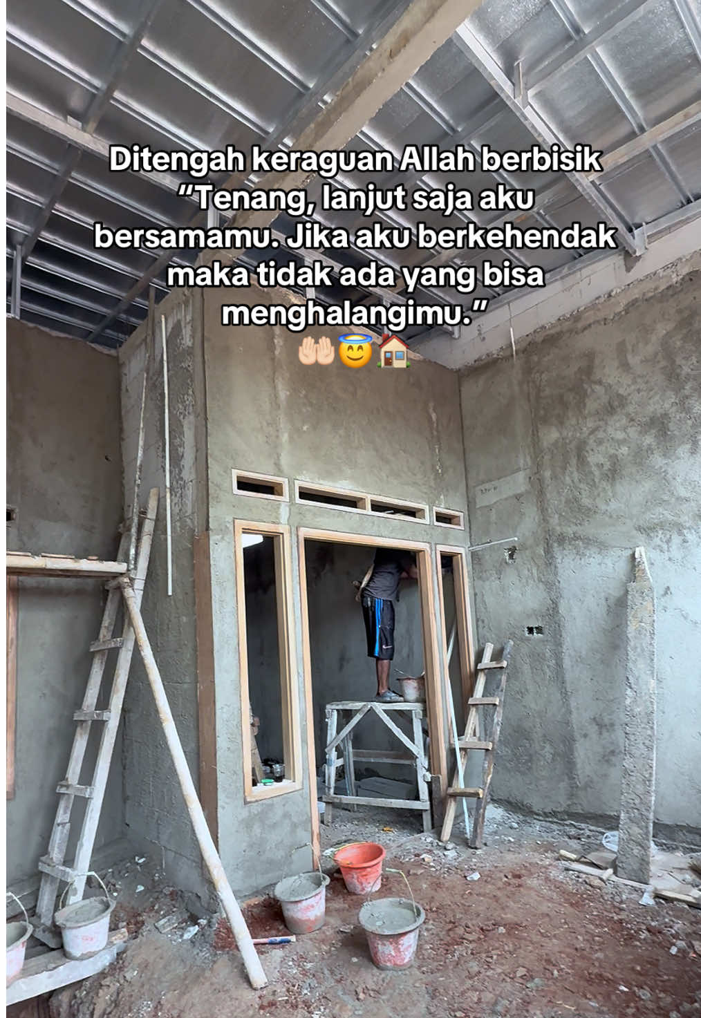 Mudahkan, lancarkanlah yaa Allah 🤲🏻🥹 #bismillah #rumahtumbuh #rumahimpian #rumahminimalis #masyaallahtabarakkallah 