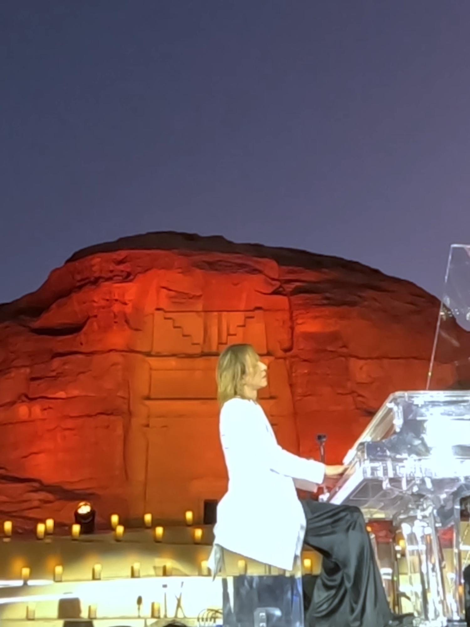 Thank you for an unforgettable night in AlUla, Saudi Arabia UNESCO Heritage. I had an amazing birthday. Full concert film is coming early 2026! サウジアラビアの世界遺産、アル・ウラでの忘れられない夜をありがとう。素敵な誕生日になった。コンサートのフル映像は2026年初旬に公開予定！ Yoshiki🌹🎂 #UNESCO #Heritage #alula #hegra #saudiarabia #サウジアラビア #yoshiki #birthday #世界遺産 #tears